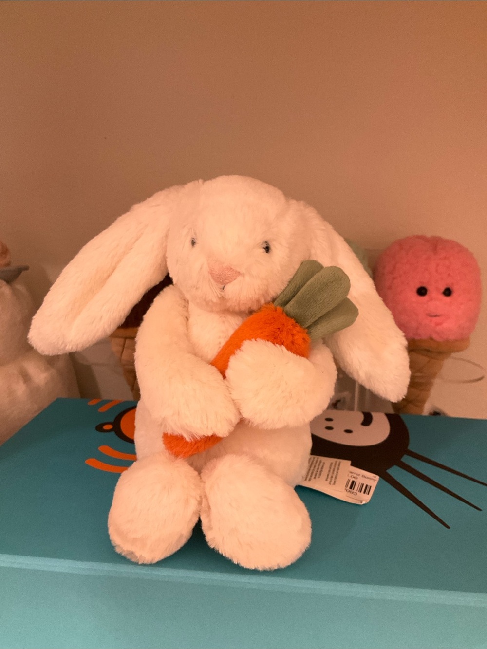 Jellycat Little Bunny Holding Carrot